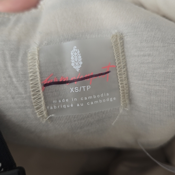 Free People Movement Hit The Slopes Salopette Fleece Overalls Fairisle W Sz XS - Picture 5 of 8